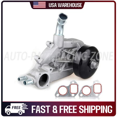 Водяной насос с прокладкой AW5087FitGMC Chevrolet Tahoe Yukon4.8 5.3 6.0L Vortec - Изображение 1 из 4