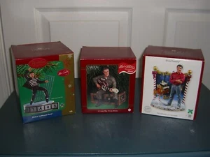 Menge 3 Carlton Erbstück Elvis Ornamente Gefängnis Haus; Armee; Graceland Neu im Karton! - Bild 1 von 7