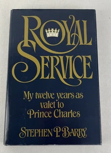 Royal Service by Stephen P. Barry 1983 Macmillan HC/DJ - Picture 1 of 9