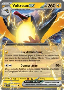 Pokemon Stürmische Funken Voltrean ex 068/191 Near Mint deutsch - Picture 1 of 1