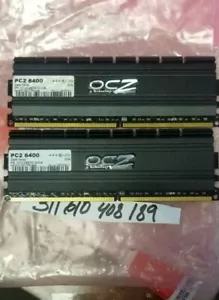 4GB = 2X 2GB 4GB DDR2 PC2-6400 800MHz 2.20VOLT Blade Series Dual Channel - Picture 1 of 1