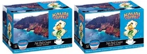 Kauai Coffee Na Pali Coast Keurig K-Cups 2 Pack - Picture 1 of 2