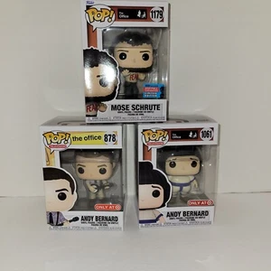 Funko Pop Television The Office Andy Bernard and Mose Schrute  - Picture 1 of 8