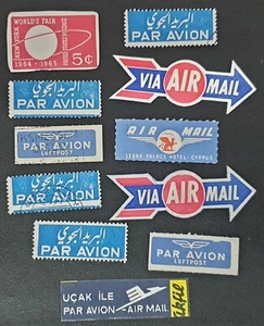 Air Mail Mixed Stamps /3936/ - Picture 1 of 1
