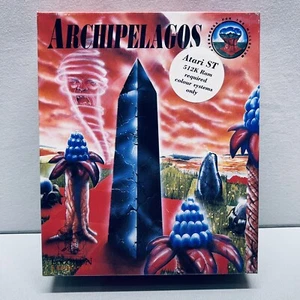 Archipelagos - Astral Software / Logotron Recreation - Atari ST - CIB w/ Poster - Picture 1 of 6