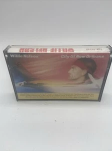 WILLIE NELSON Cassette City of New Orleans 1984 Columbia Tape  - Picture 1 of 5