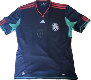 2010 World Cup Mexico Jersey XL Signed Autographed Giovani dos Santos Gio Adidas - Picture 1 of 8