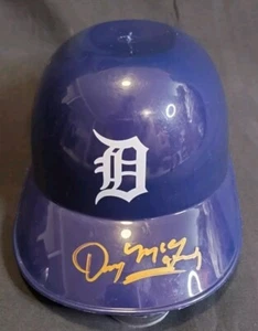 DENNY MCLAIN SIGNED AUTOGRAPHED DETROIT TIGERS MINI BASEBALL HELMET - Picture 1 of 1