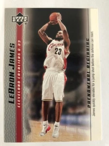 2003-04 PHENOMENAL BEGINNING LEBRON JAMES RC CLEVELAND CAVALIERS #3 - Picture 1 of 2