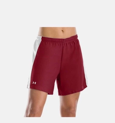 Pantalones cortos deportivos o de running Under Armour Attack para mujer 5" rojo carmesí XL 1001368 Foto 1 de 3