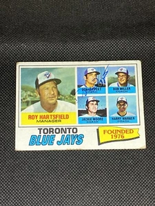 Don Leppert Toronto Blue Jays Manager Signed Auto 1977 Topps #113 ~ COA - Picture 1 of 3