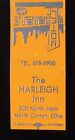 1960s The Harleigh Inn 500 North Main North Canton OH Stark Co Matchbook Ohio