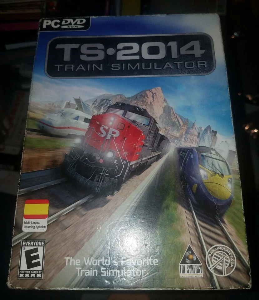 Tri Synergy Train Simulator 2014 - (PC DVD-ROM) New and Sealed* - Image 1 of 4