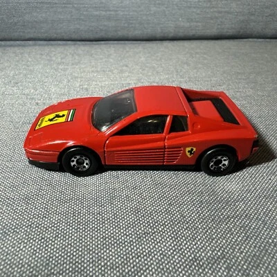 Matchbox 1985 Ferrari Testarossa Red Diecast Collectible 1:64 Scale - Image 1 of 4