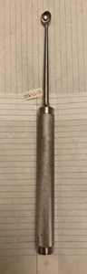 WM111142-12 McElroy Curette #12 Cup 15mmx20mm Large Round Knurled Hallow H/14 " - Picture 1 of 4