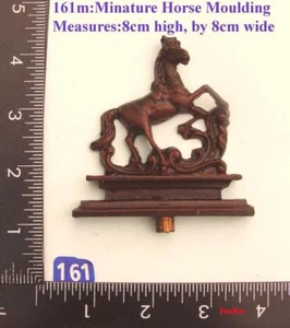 TÍTULO: 161M ""Caballo pequeño"" estuche de reloj / muebles hágalo usted mismo - Imagen 1 de 1