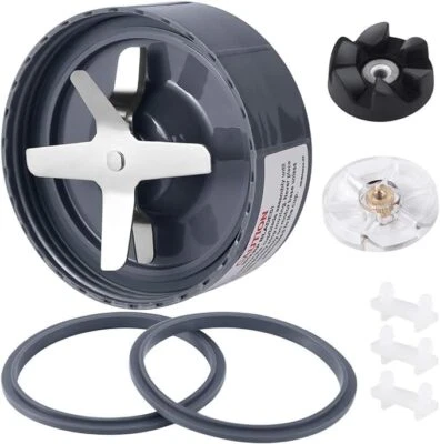 8x NutriBullet Replacement Blades, Gaskets & Gear (600w/900w) RRP £14 - Image 1 of 4