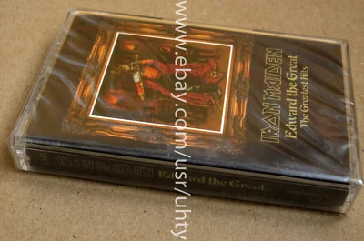IRON MAIDEN EDWARD THE GREAT RARE UKR ORIGINAL TAPE CASSETTE HEAVY METAL - Image 1 of 2