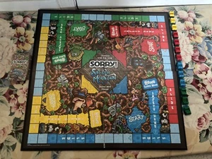 Disney Theme Park Edition Splash Mountain Sorry Board Game Incomplete  - Picture 1 of 9