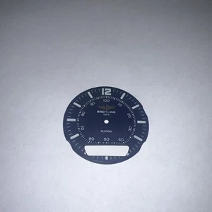Breitling Face New Pluton 3100 Vintage RAR Dial blue - Picture 1 of 4