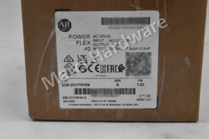 Surplus Allen Bradley 22B-D017N104/A PowerFlex 40 480V 3-Ph 10HP 17A Unità CA - Foto 1 di 21