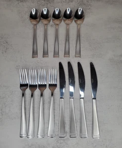 Cambridge GRATITUDE SAND 13 Pezzi Acciaio Inox Posate Cucchiai Coltelli Forchette - Foto 1 di 10