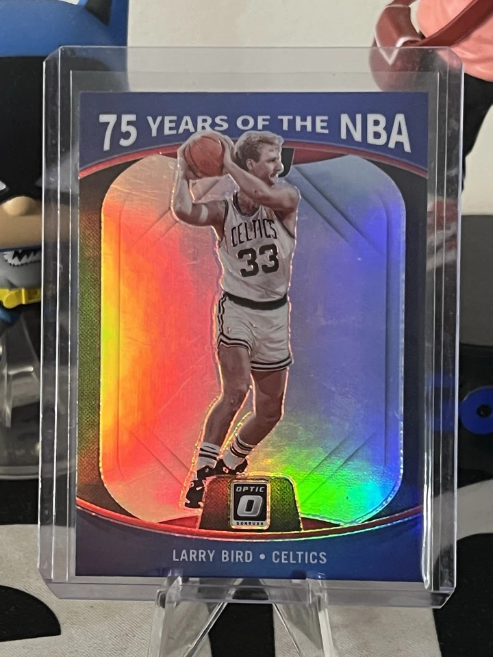 2021-22 Donruss Optic 75 Years Of The NBA Silver - Larry Bird #36 Boston Celtics - Image 1 of 2