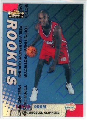 Topps Finest Lamar Odom #119 1999-00 refractor radiocontrol Foto 1 de 2