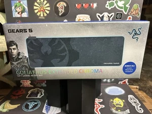 Razer Goliathus Extended Chroma Gaming Mousepad RGB - GoW 5 Gears of War - Afbeelding 1 van 6