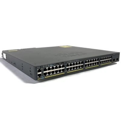 Cisco WS-C2960XR-48FPD-I Catalyst 2960-XR PoE 48-Port Gigabit Network Switch - Image 1 of 4
