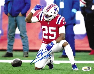 Marcus Jones New England Patriots Autographed Signed 8x10 Photo JSA Holo - Picture 1 of 1
