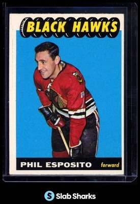 1965 TOPPS #116 PHIL ESPOSITO RC ROOKIE - Imagem 1 de 4