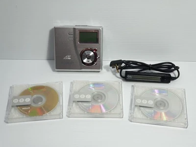 Sharp MiniDisc Mini Disc Recorder / Player Silver MD-DR77 Fully Working - Image 1 of 4