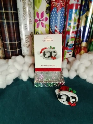 2014 Hallmark Keepsake Mischievous Kittens adorno de Navidad 16º en serie Foto 1 de 4