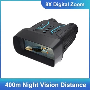NV2183 4K Night Vision Goggle 400m 8X HD Digital Binocular w/ 4.5inch TFT Screen - Picture 1 of 17