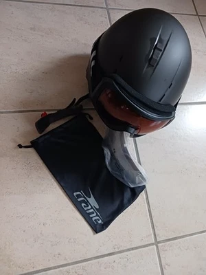 Skihelm  / Snowboardhelm Gr. 56-59  (M/L) inkl. Brille und Ersatzgläser - Bild 1 von 4