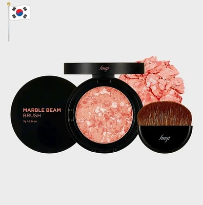 The Face Shop Marble Beam Blusher 7g – 02 Lovely Coral - Image 1 of 4