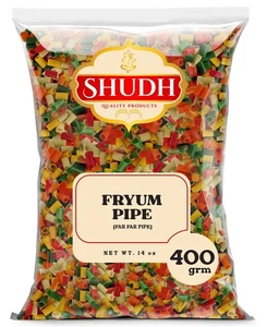 Shudh FRIGGITRICE RUOTA (FAR FAR PIPE) 400 GM ~ Tutto Naturale | Vegano | Glutine Frien... - Foto 1 di 2