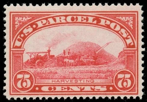 [st7264] USA 1913 Parcel Post Scott#Q11 MNH 75 cents Carmine cv:$180 - Picture 1 of 2