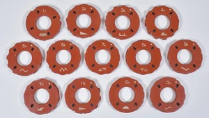 Set of 13 Kenmore Sewing Machine Double Sided E Cams 1A-13A / 1B-13B - Picture 1 of 15