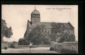 CPA Chatelus-Malvaleix, L´Eglise 1911 - Picture 1 of 2