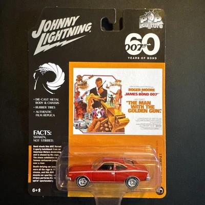 Johnny Lightening 1974 AMC HORNET ROJO 007 JAMES BOND 1/64 DIECAST JLPC009 SELLADO Foto 1 de 3