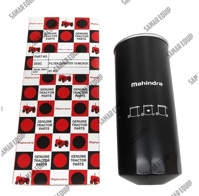 MAHINDRA TRACTOR- GENUINE HYDRAULIC FILTER (PART NO- 007202702C1) - Image 1 of 2