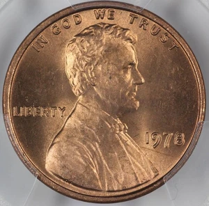 1978 PCGS MS66RD Lincoln Cent 47379940 - Picture 1 of 3