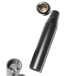 Phantom Power Adaptor For Shure Microphone ( TA4F 4pin Mini XLR To XLR Male ) - Picture 1 of 8