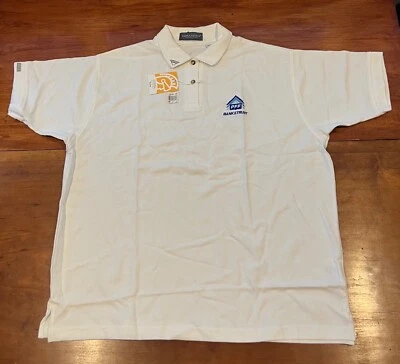 Page And Tuttle Bank & Trust White Polo Golf Shirt Size 2XL Foto 1 de 4