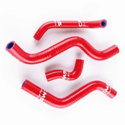 Red Silicone Radiator Coolant Hose Kit for 2011 2012 2013 Honda CBR250R CBR 250R Foto 1 de 4