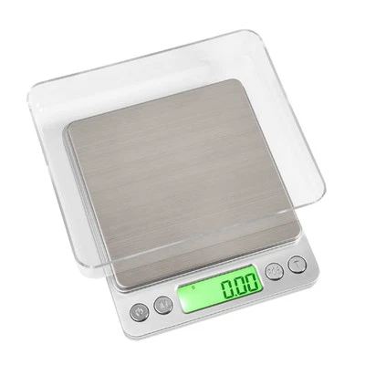 Augusta NV 500 Numérique Balance Table 500 G/0,01 G Inox 2 Coquilles - Photo 1/4