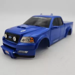 XMODS RC Car Body Shell Top Only Custom Blue Ford F-150 Truck 1:28 Scale - Picture 1 of 7