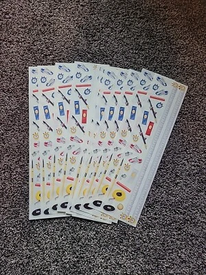 NEW Lot Creative Memories GREAT LENGTH Scrapbook Stickers Sports Track Running  - Image 1 of 3